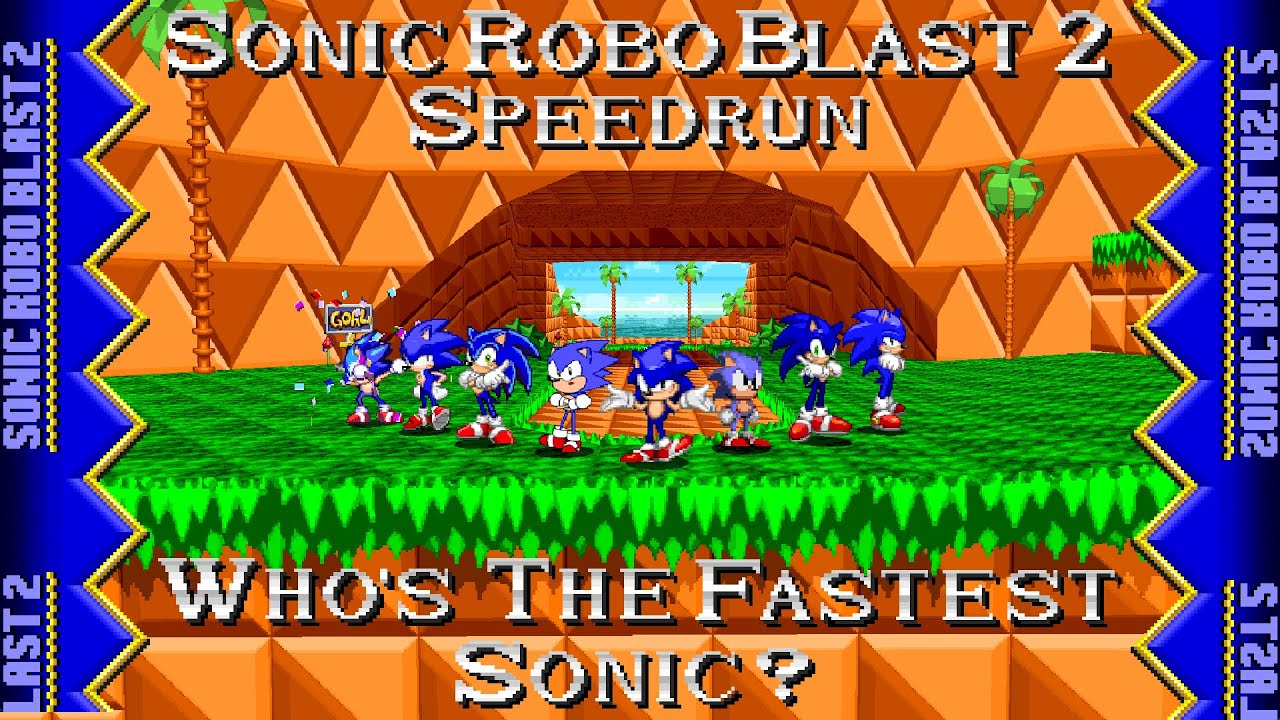Sonic Robo Blast 2: Which Sonic Can Beat Palmtree Panic The Fastest? (Ft. Frontiers Sonic)