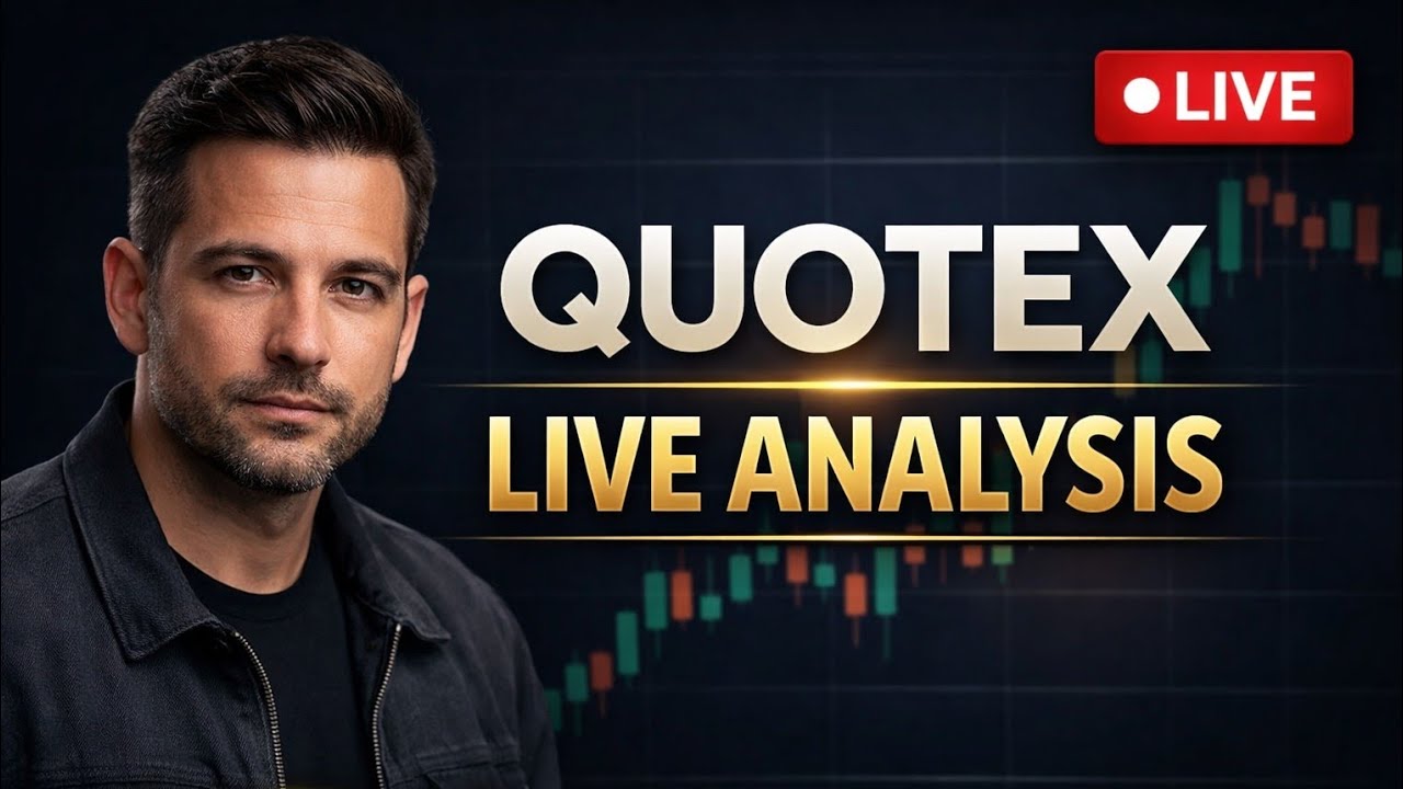 Quotex Live Trading Today 🔴 | Smart Money Strategy | Beginner to Pro ( educational livestream )