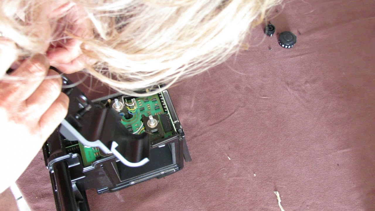FUJI GX680 - dismantling   modIfiying mod I into model II ( finder mask )