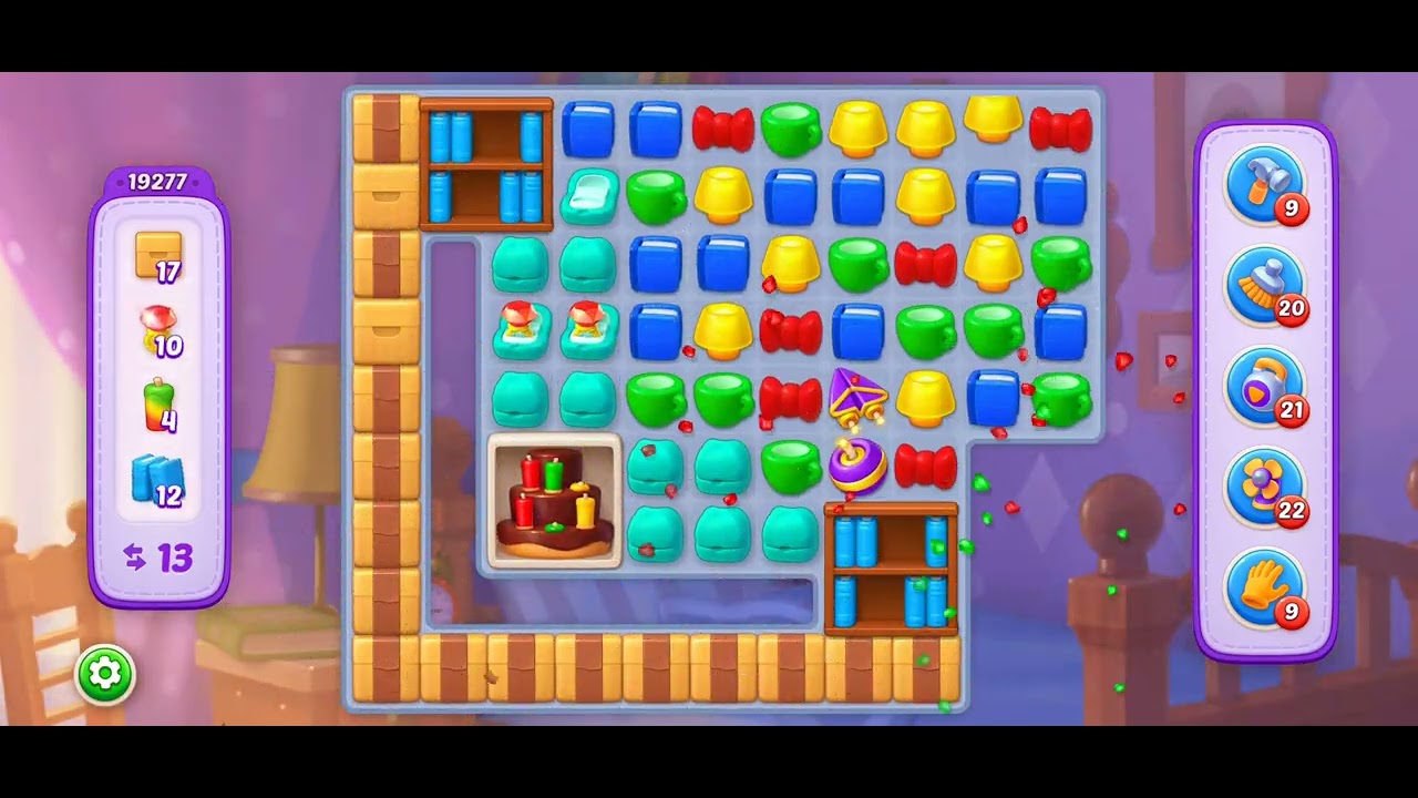 Homescapes Hard Level 19277