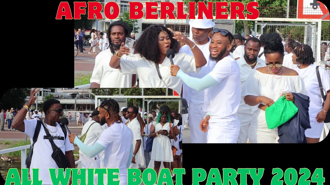 AFRO BERLINERS ALL WHITE BOAT PARTY.pt 2#berlin#kenya#allwhiteparty#allwhiteboatparty#ghana#german