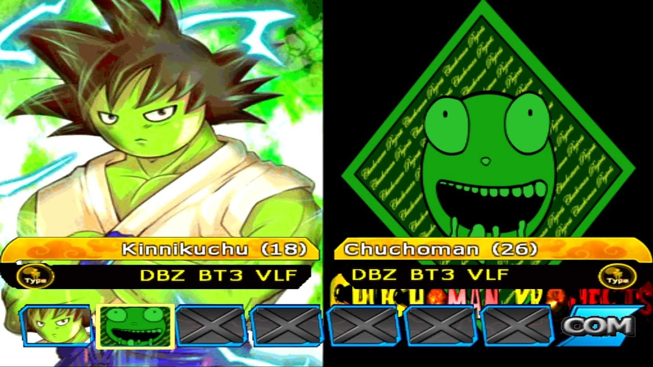 EL CREADOR DEL DRAGON BALL Z BUDOKAI TENKAICHI 3 VERSION LATINO SIEMPRE GANA KINNIKUCHU vs CHUCHOMAN
