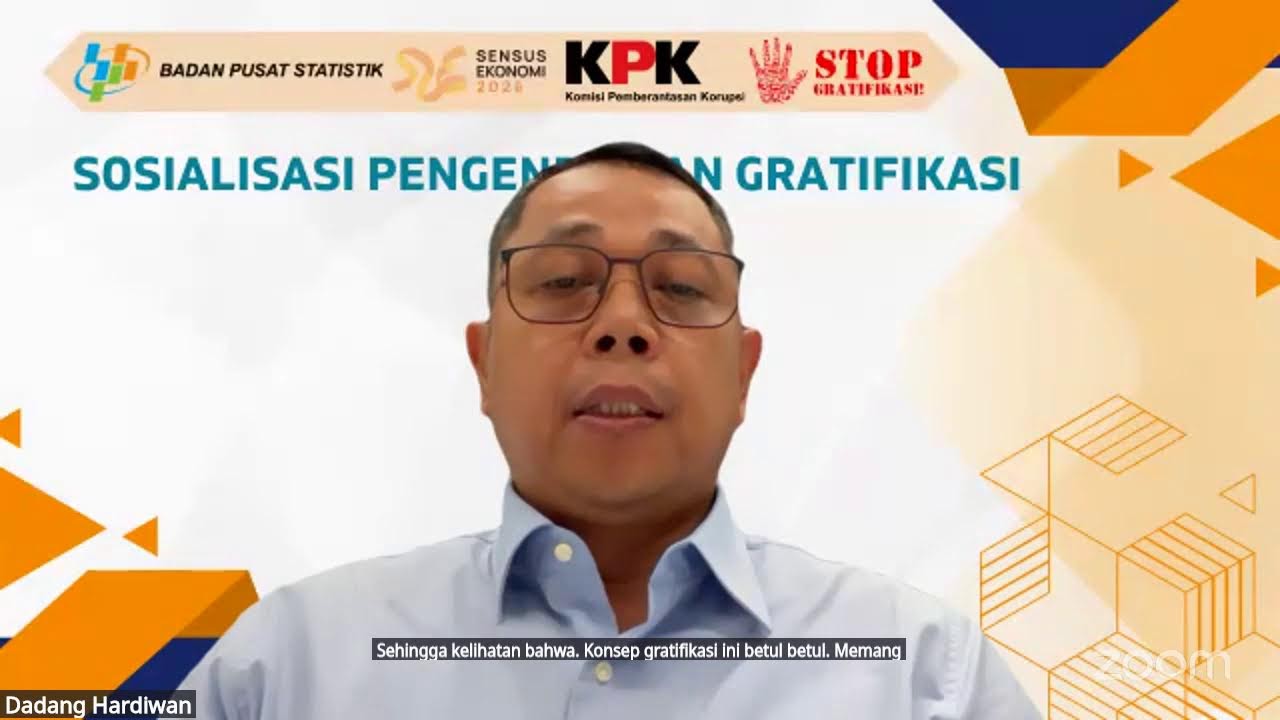 Sosialisasi Pengendalian Gratifikasi Pasca Ditetapkannya Peraturan KPK Nomor 1 Tahun 2026