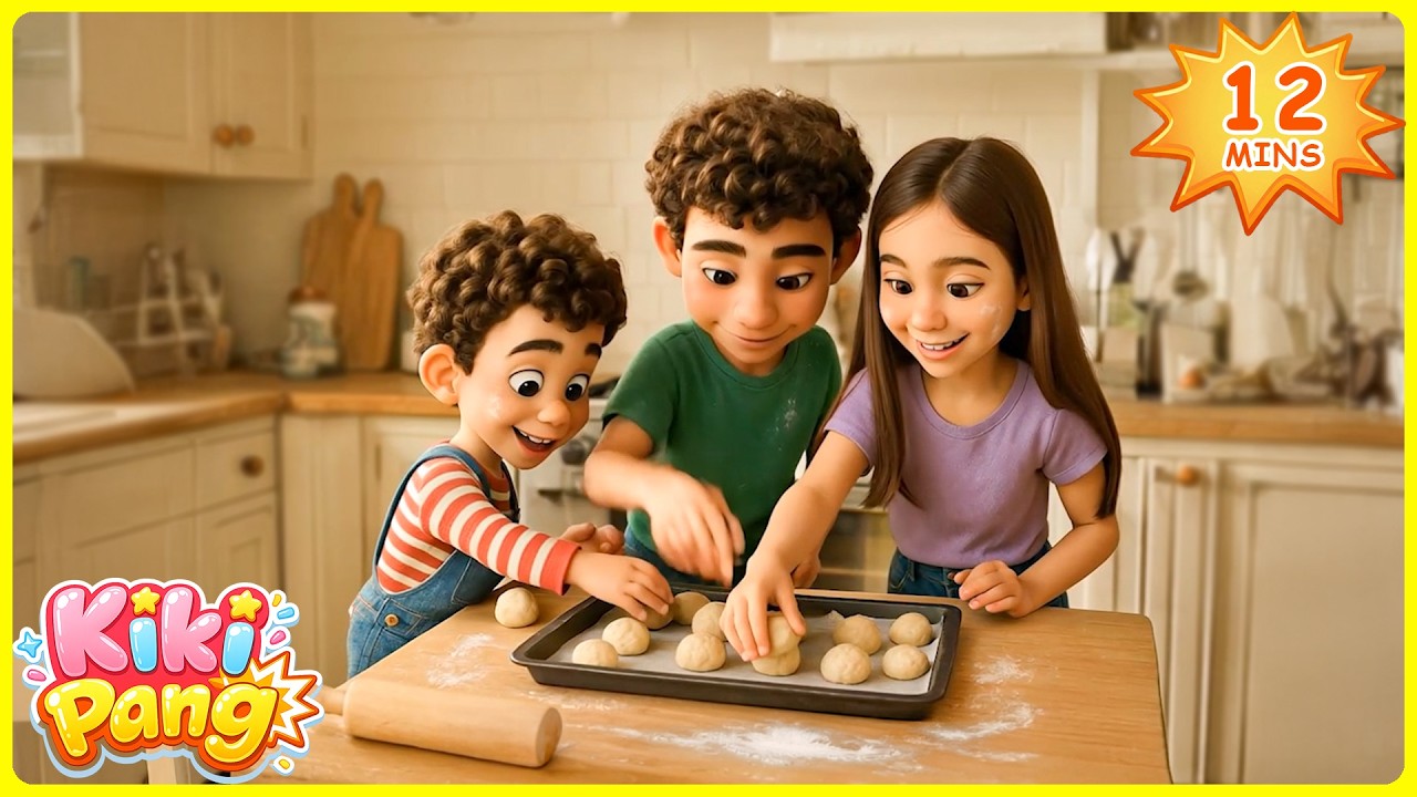 My Family & My House | Family & Home Vocabulary | Kids English Song Compilation | KiKiPang