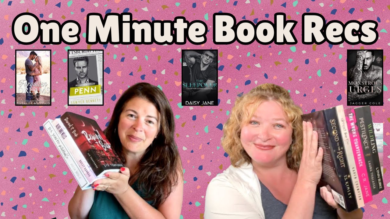 One Minute Book Recs - Thriller, Romantic Suspense, Hockey, Taboo, Dark Romance, Secret Baby
