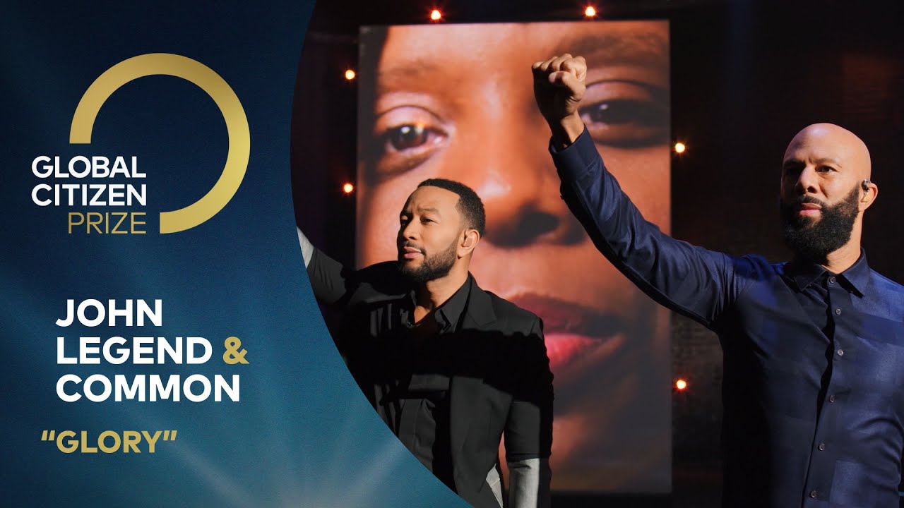 John Legend & Common Perform 'Glory' in Honor of Black Lives Matter | Global Citizen Prize 2020