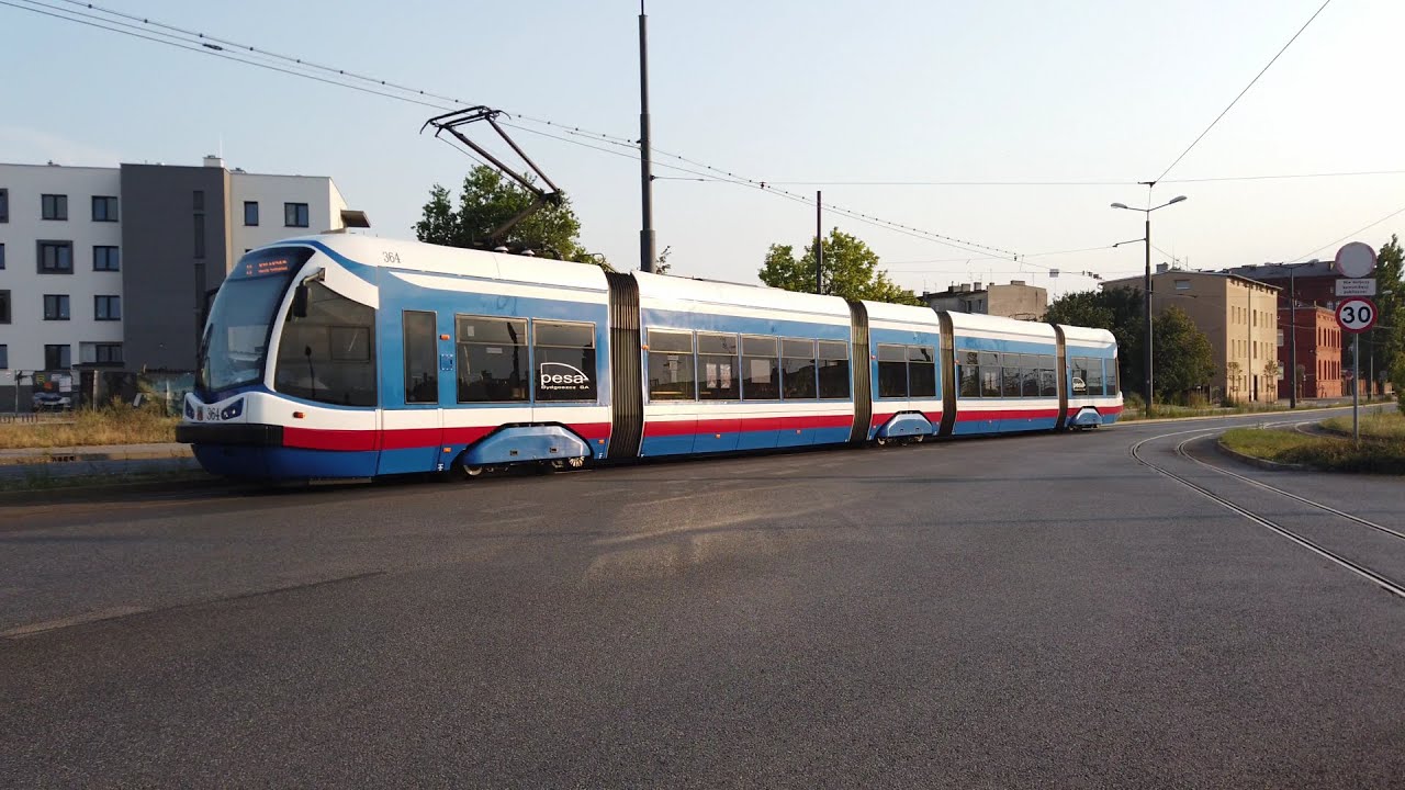 Bydgoszcz Tramwaje | PESA Tramicus, Swing & KONSTAL 805na | Rycerska, Las Gdański & More | 4K 60fps