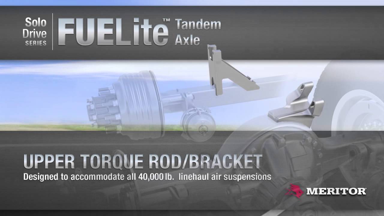 Meritor FUELite Tandem Axle