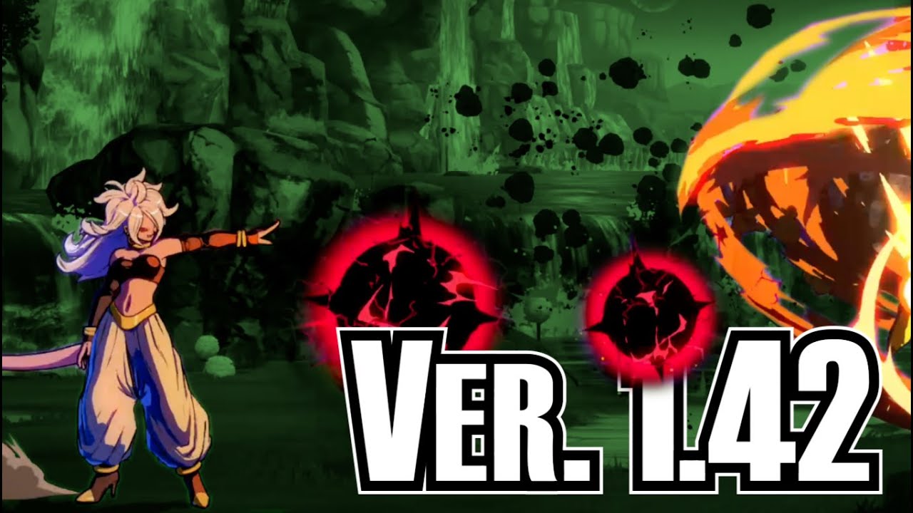 【DBFZ v1.42】Wish You a Majin Christmas and Happy New Year! Android 21 TOD compilation