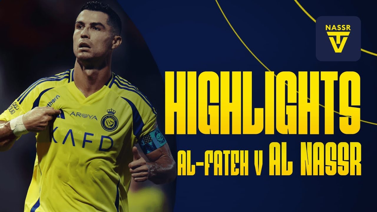 Al Nassr vs Al Fateh Today Match Result | Ronaldo Reaction 😱