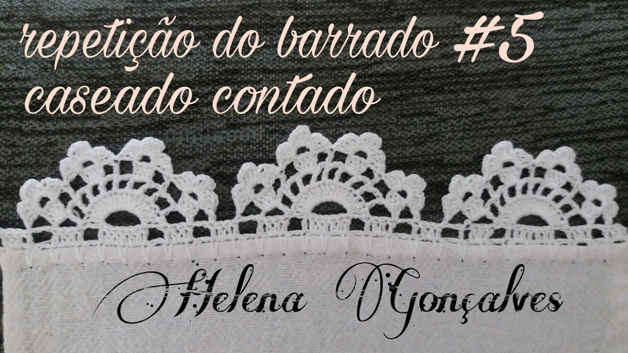 Bico de crochê #252