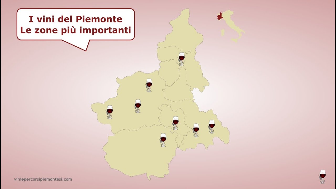 001 Un Tour tra le zone vitivinicole del Piemonte