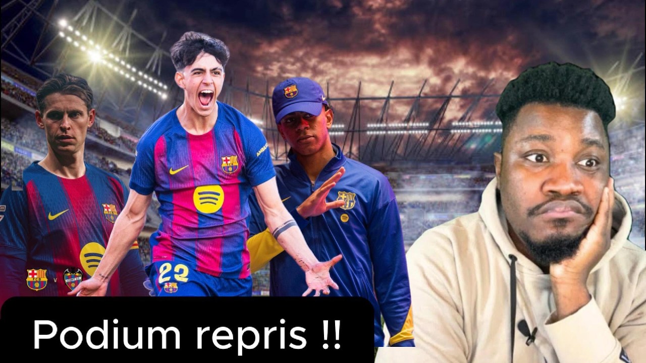 Le Barça reprend le trône 👑 | Victoire contre Levante après la chute du Real !