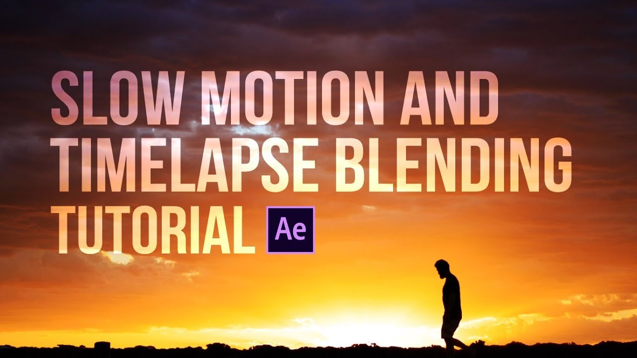 How to combine slow motion and timelapse in After Effects