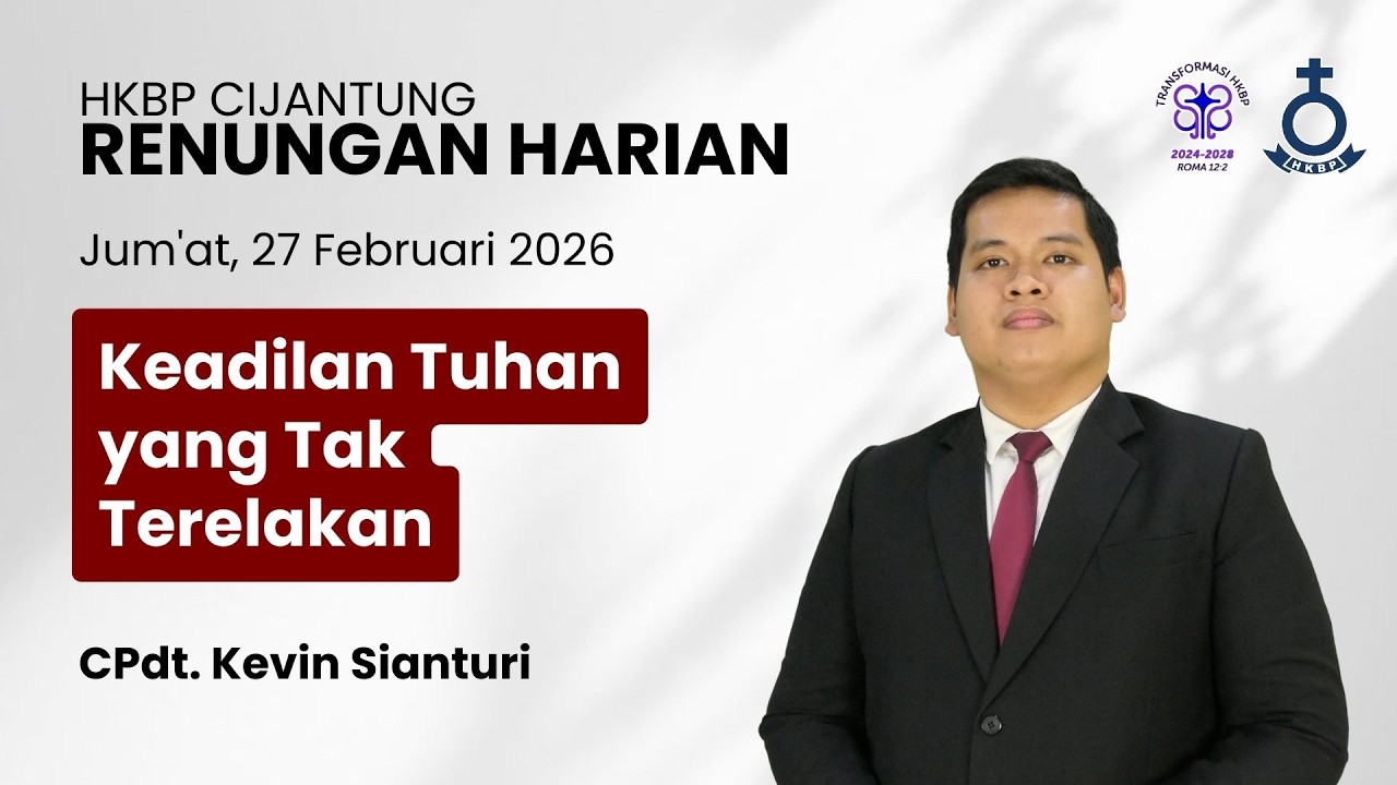 Keadilan Tuhan yang Tak Terelakan | Jum'at, 27 Februari 2026