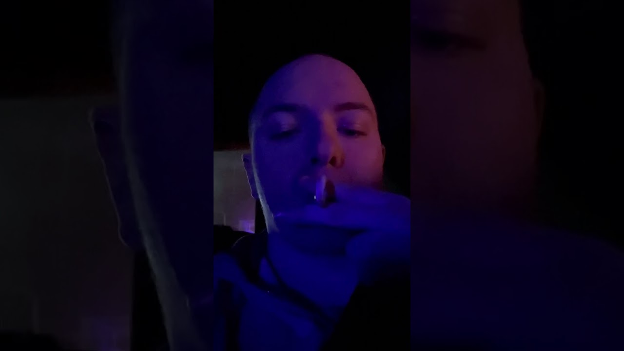 Smoking a candy cane