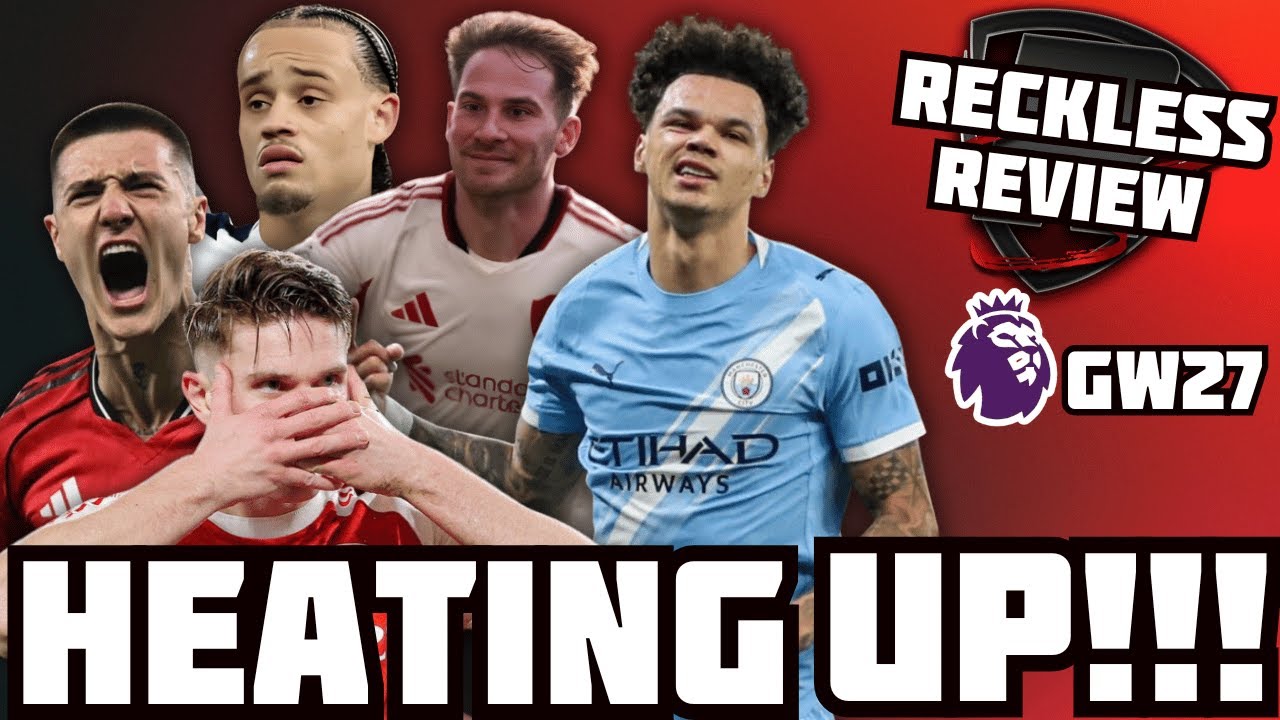 Title Race HEATS UP | Top 4 Race Close👀 | Spurs Relegation?  | Reckless Review Show