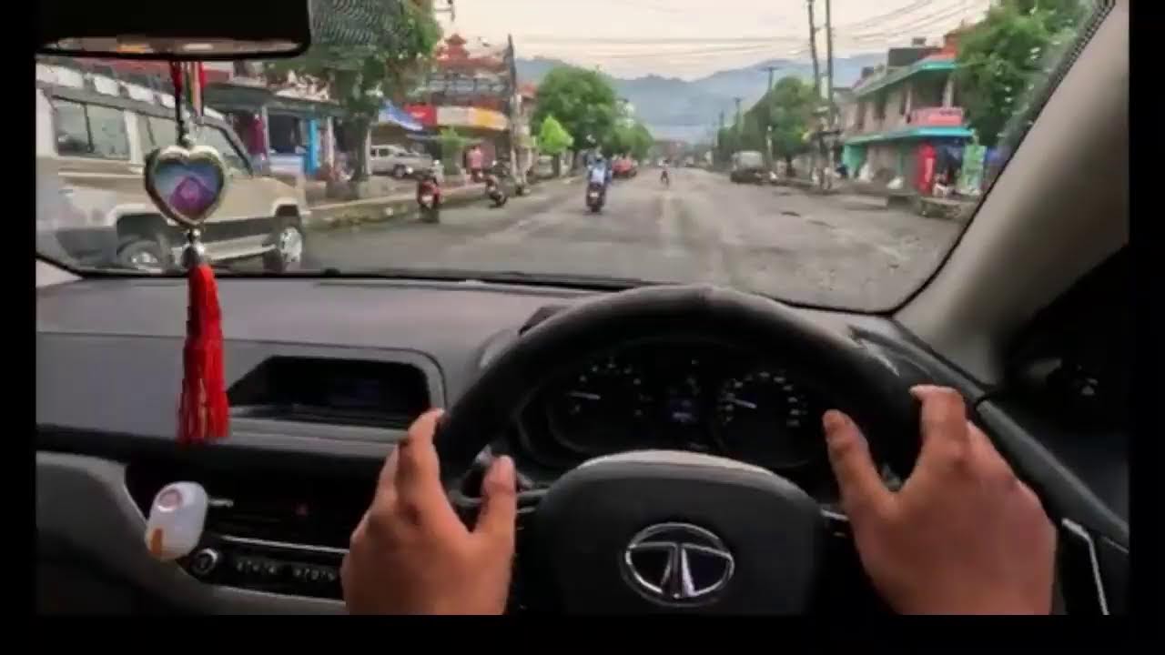 Aesthetic Car Ride in Pokhara | No Music, Just Road #livestream #asmr #travel #channelpromotion #car