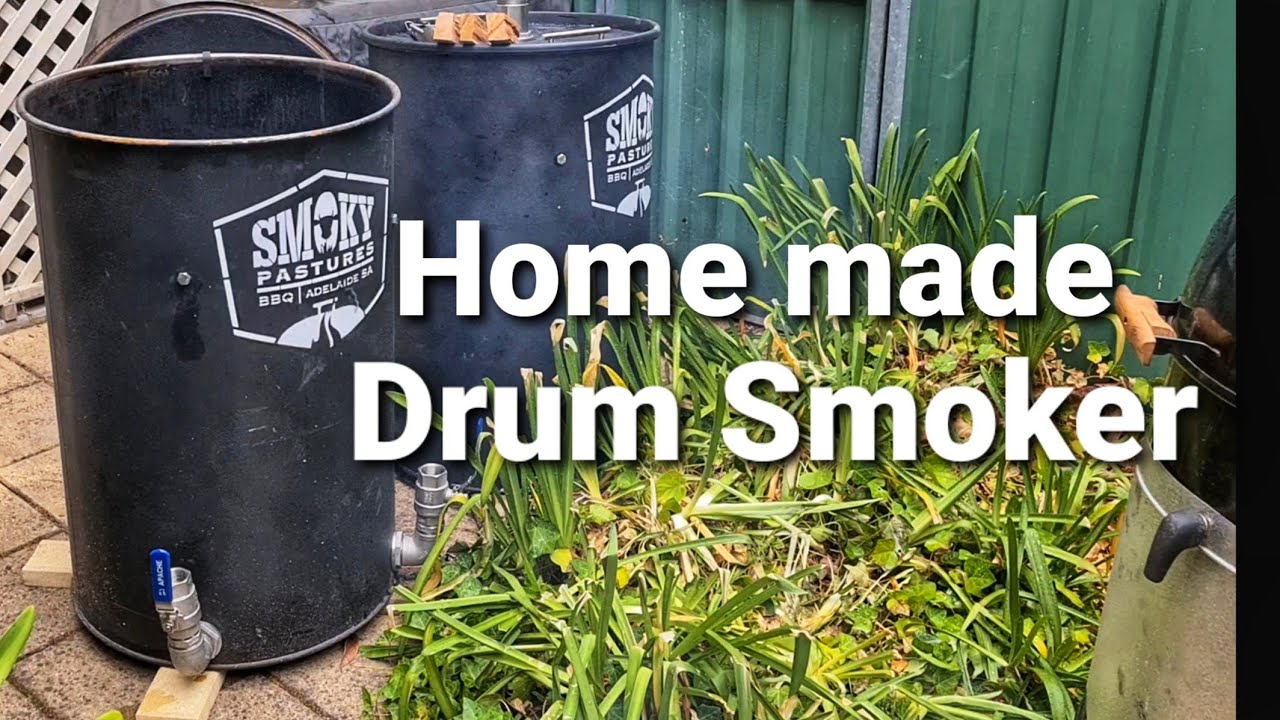 Drum smoker! Home made build, and demonstration cook, how we run our competition cookers!