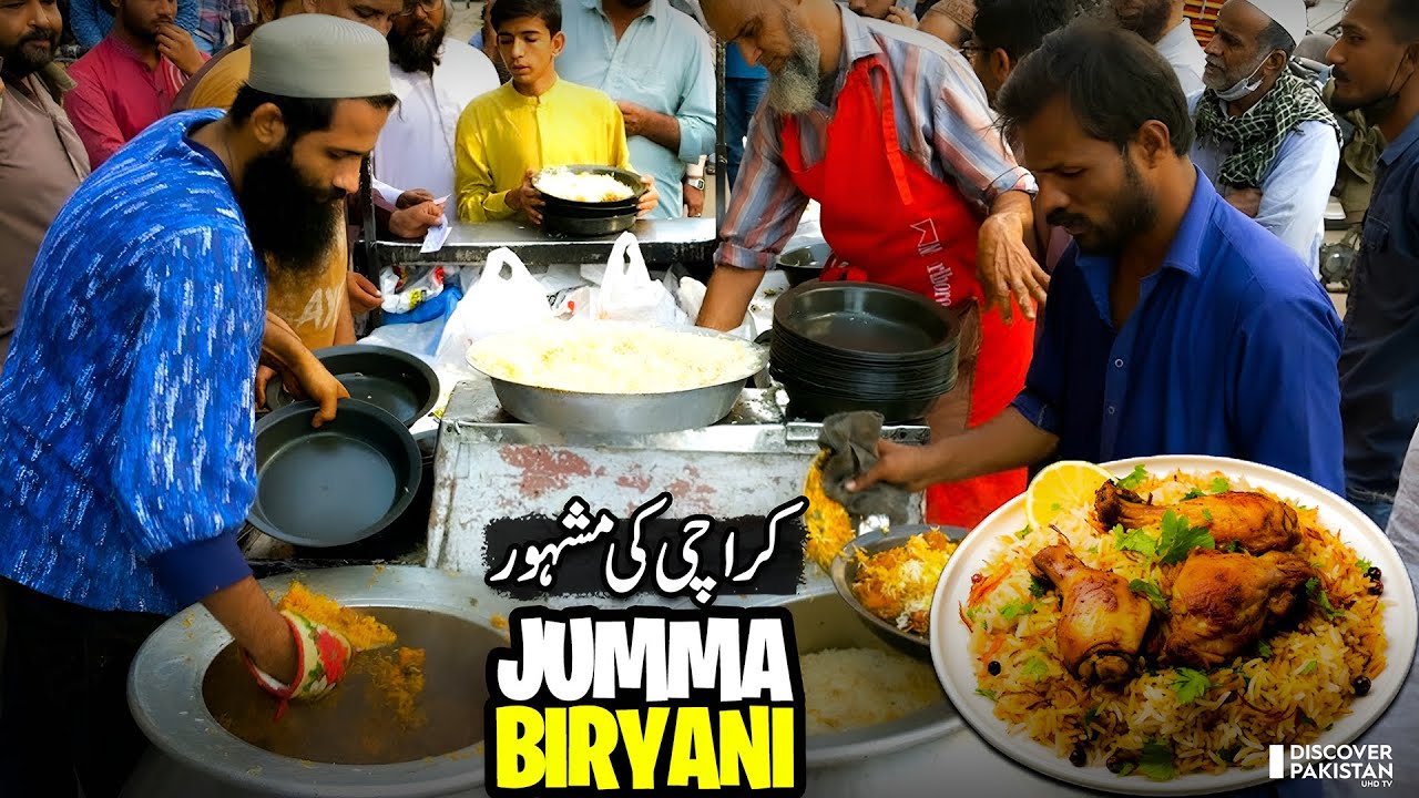 JUMMA BIRYANI | Karachi’s Iconic Friday-Only Biryani | Karachi Street Food | Discover Pakistan