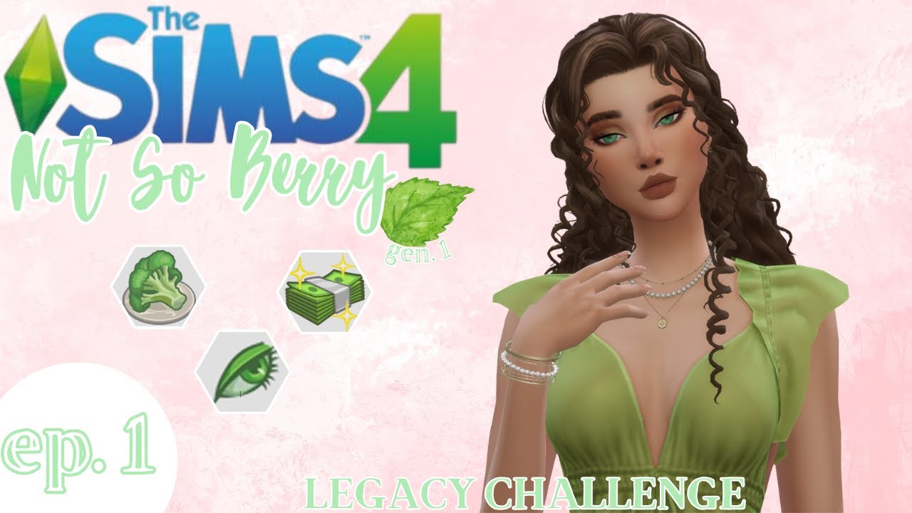 Let''s Play | Sims 4 | Not So Berry Challenge Part 1