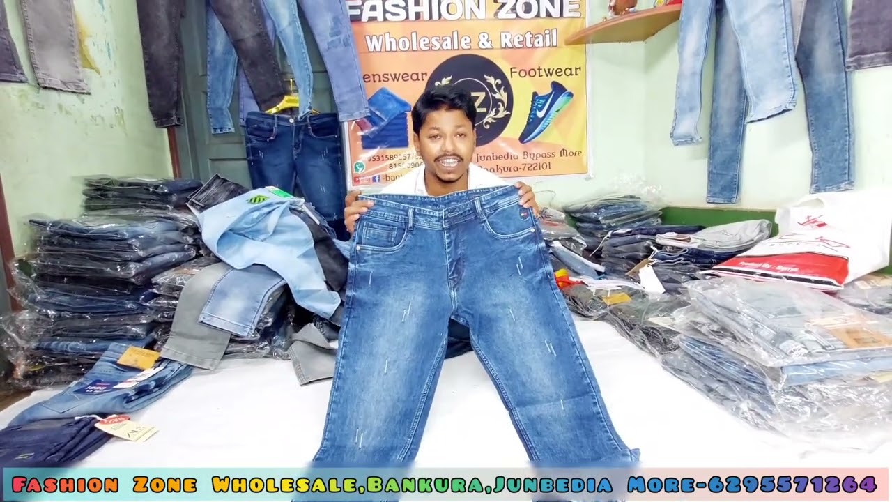 Jeans wholesale market, Bankura Junbedia More | Wholesale Jeans market bankura | First copy jeans