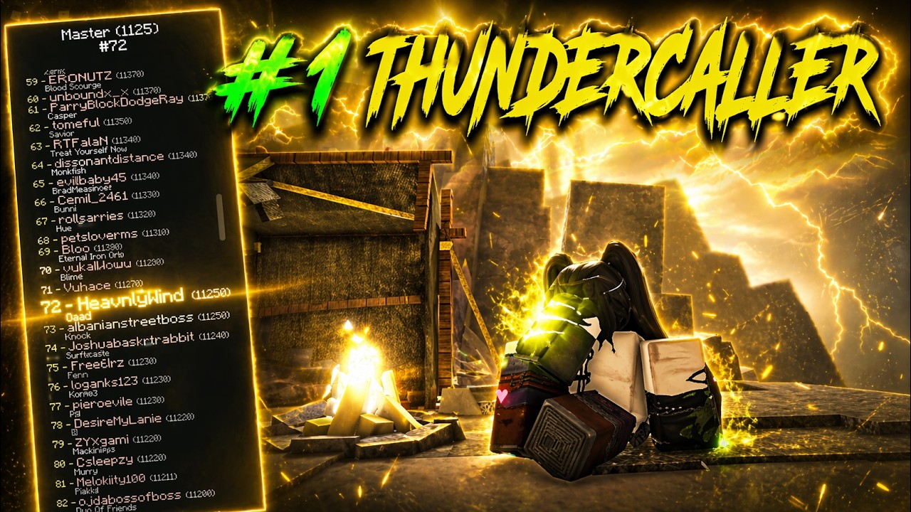 #1 THUNDERCALLER EU | Deepwoken
