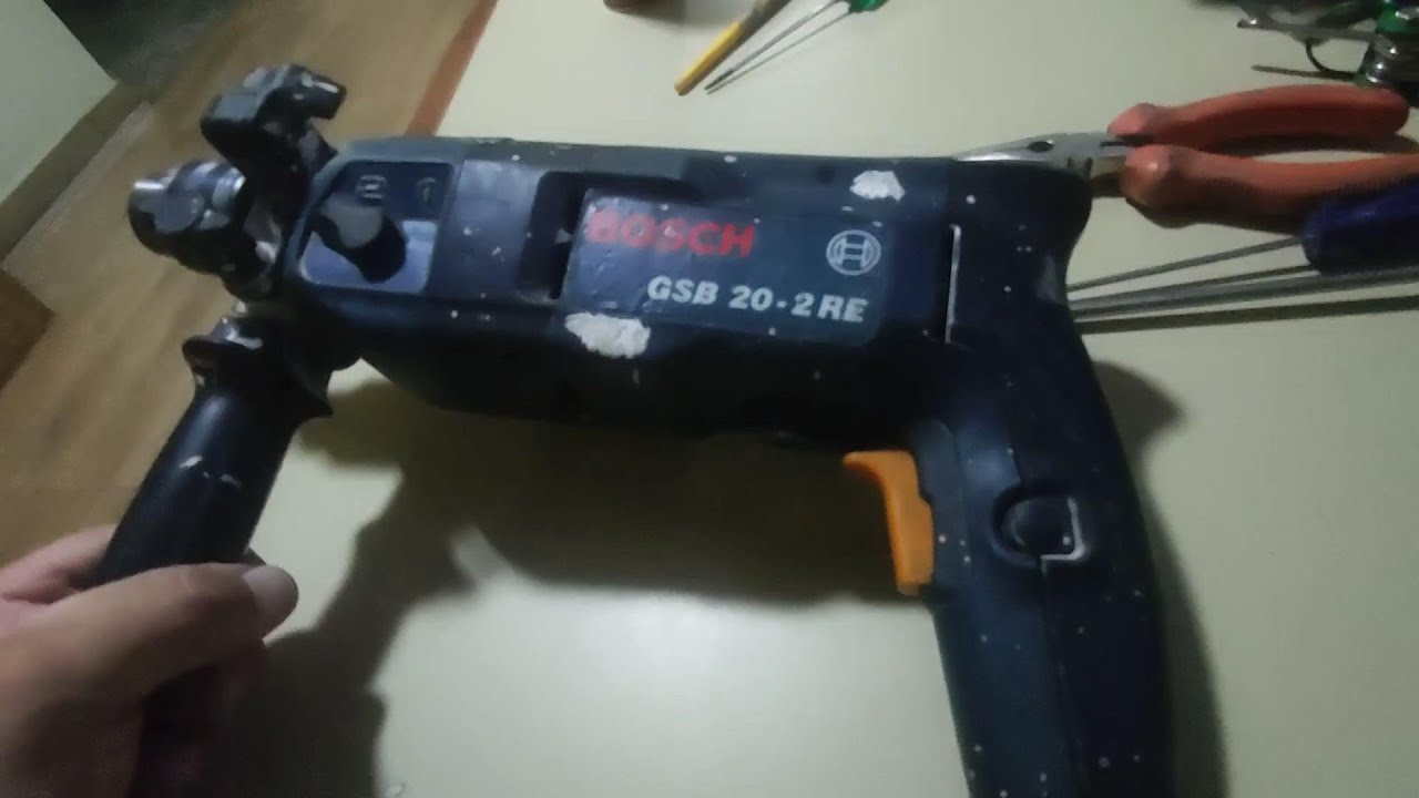 COMO TROCAR CARVÃO FURADEIRA BOSCH DE IMPACTO-HOW TO REPLACE BOSCH IMPACT DRILLING CARBON