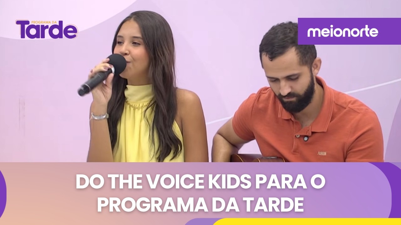 Do The Voice Kids para o Programa da Tarde: Conheça a trajetória da cantora Isa Luz