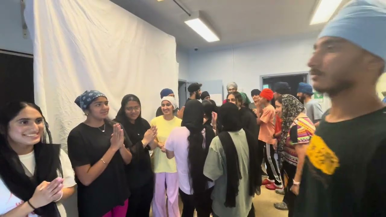 Sikh children connecting to Sikhi - Gurmat Class at Camp Gurmat 2025 