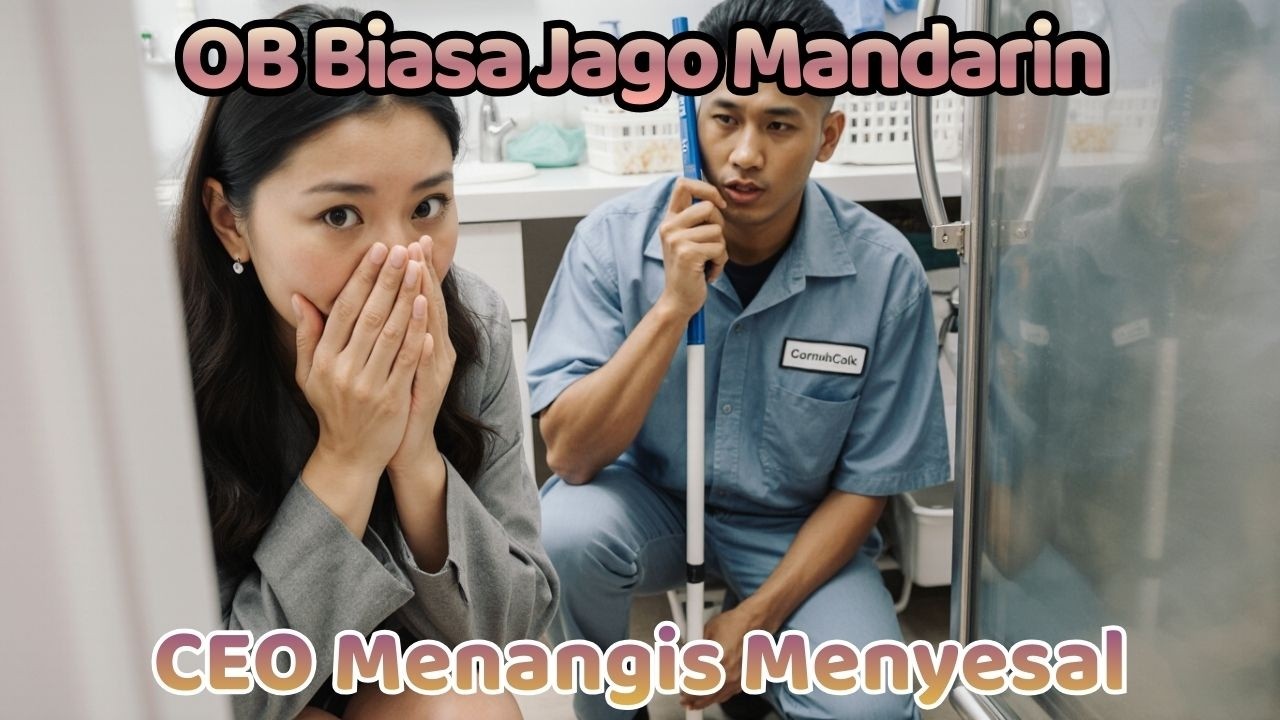 Dikira OB Biasa, Ternyata Jago Mandarin! CEO Nangis Menyesal Usir Dia