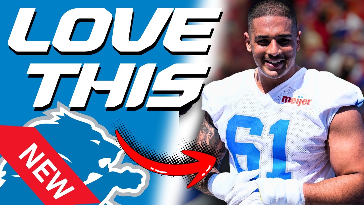 Detroit Lions Just Got A Double Dose Of Good News...