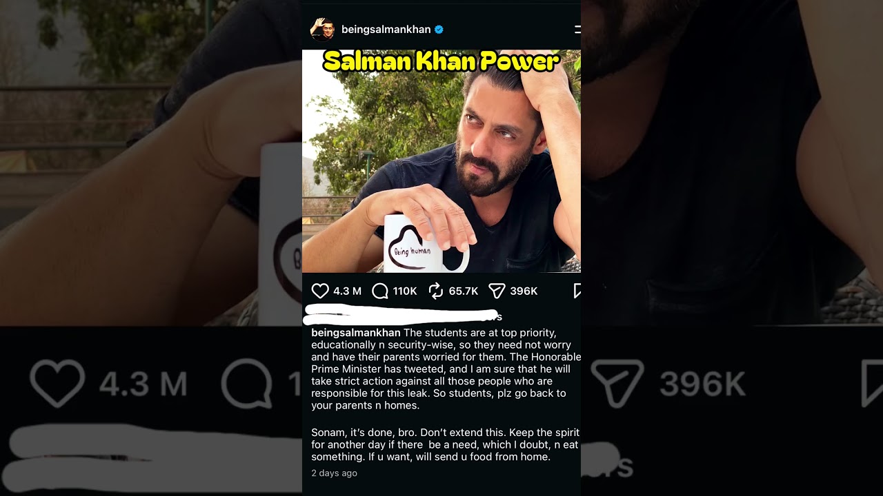 Salman Khan's tweet twisted the story #bollywoodgossip #bollywood #bollywoodnews #entertainment