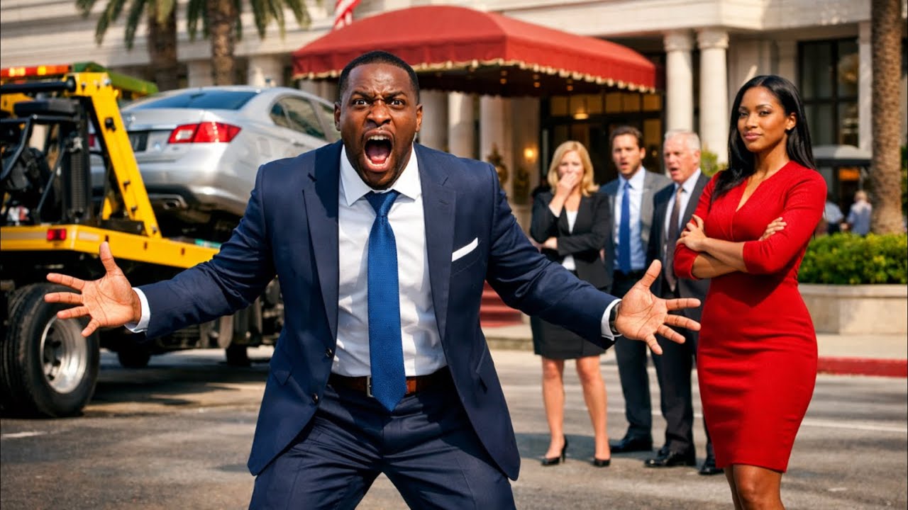 He Cheated, Took My Car, and “Mocked Me” for Crying… Until the Tow Truck Pulled Up at His Promotion.