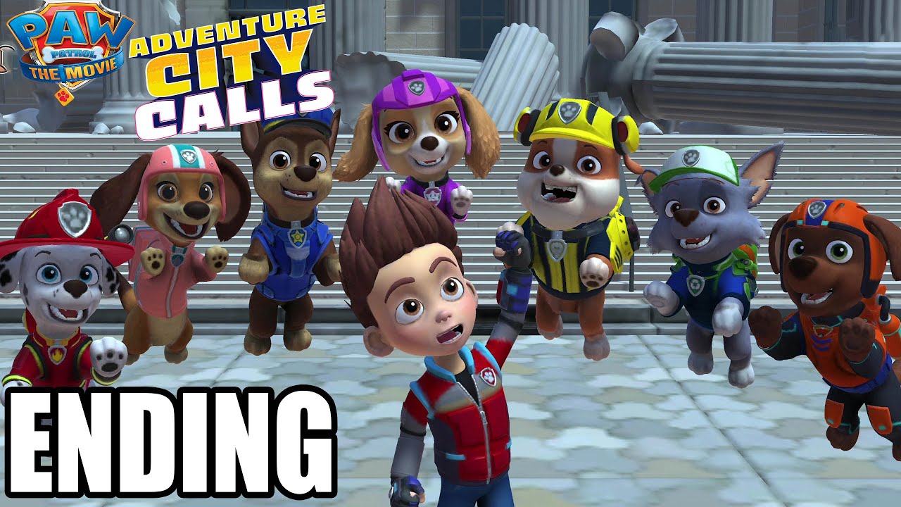 PAW Patrol The Movie: Adventure City Calls Ending
