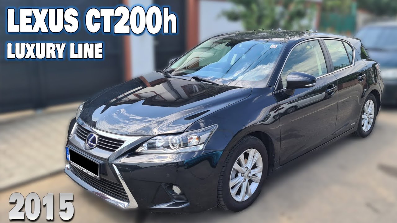 Lexus CT200h Executive Line 2015  - 8 ani...merită?