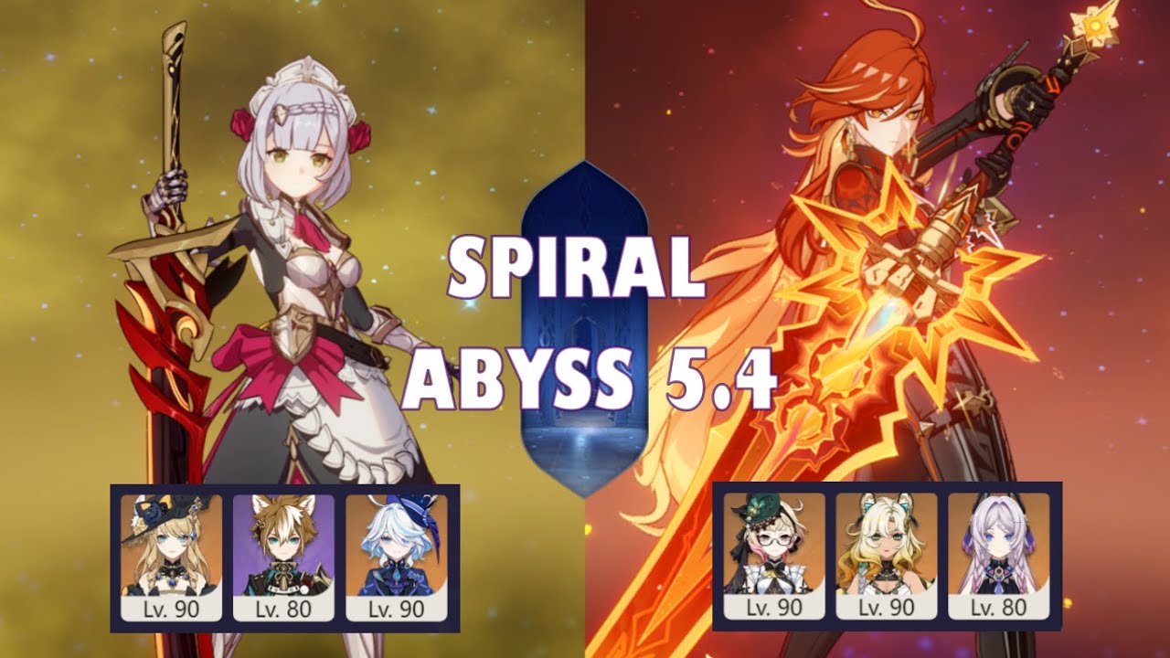 Noelle - Navia & Mavuika - Emilie | Fun team [SPIRAL ABYSS F 12] 5.3 / 5.4
