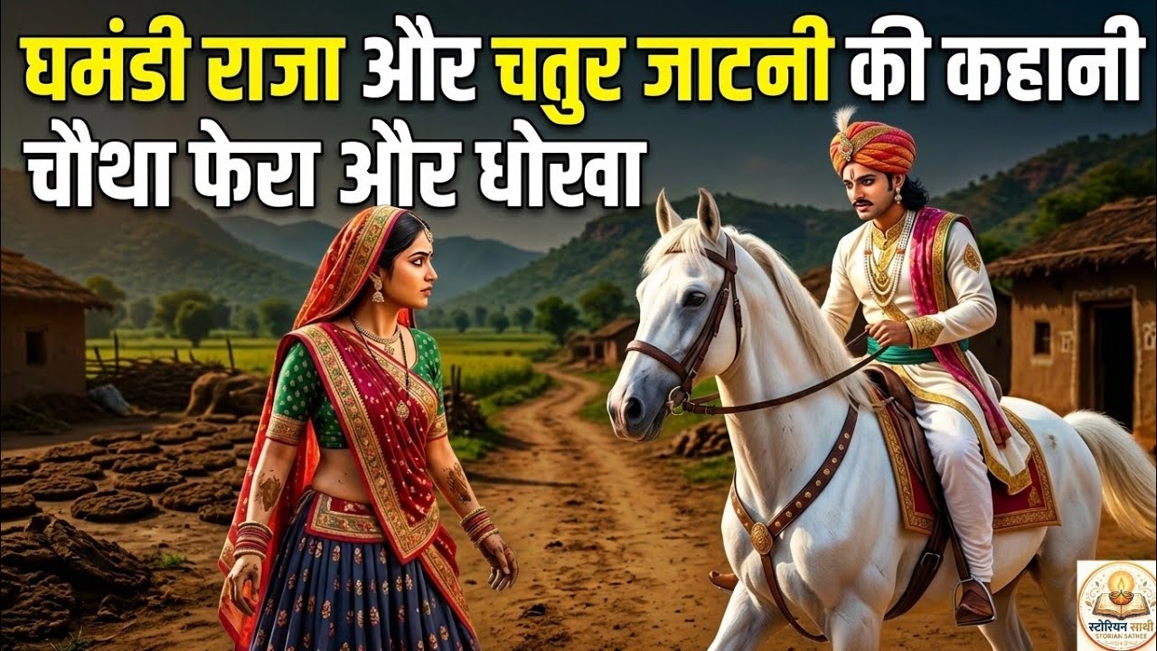 ​👑 घमंडी राजा को   करारा जवाब! चौथे फेरे में छोड़ा, फिर क्या हुआ? Hindi story 