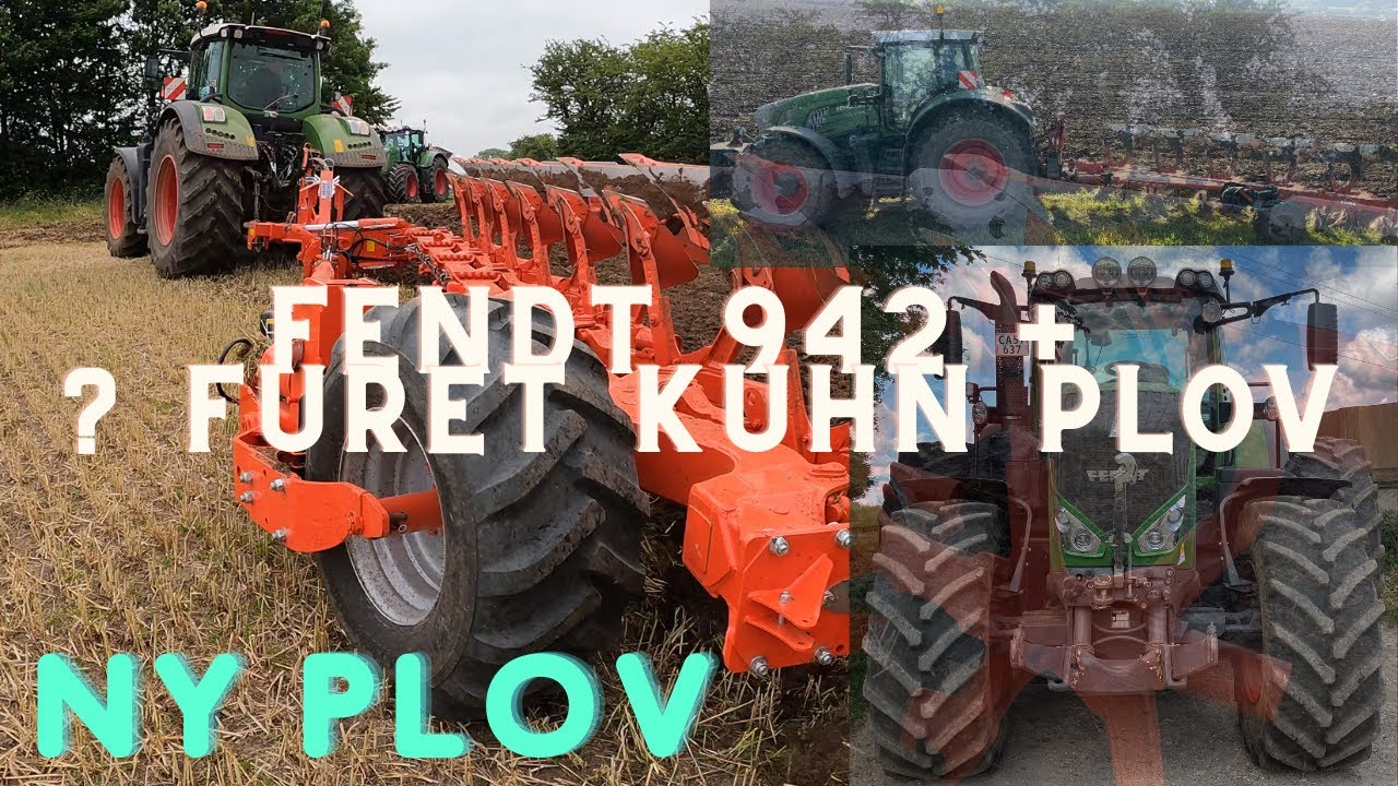 NY PLOV | Etablering af Græs om Sommeren | Pløjning og Harvning med FENDT og KUHN | KLF