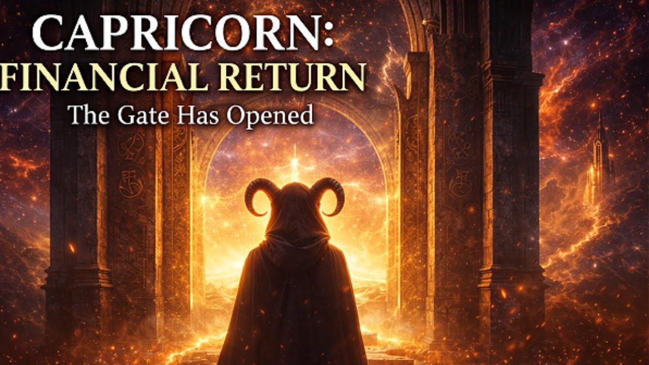 ♑ CAPRICORN The Royal Gate Opens – Financial Return Begins 💰