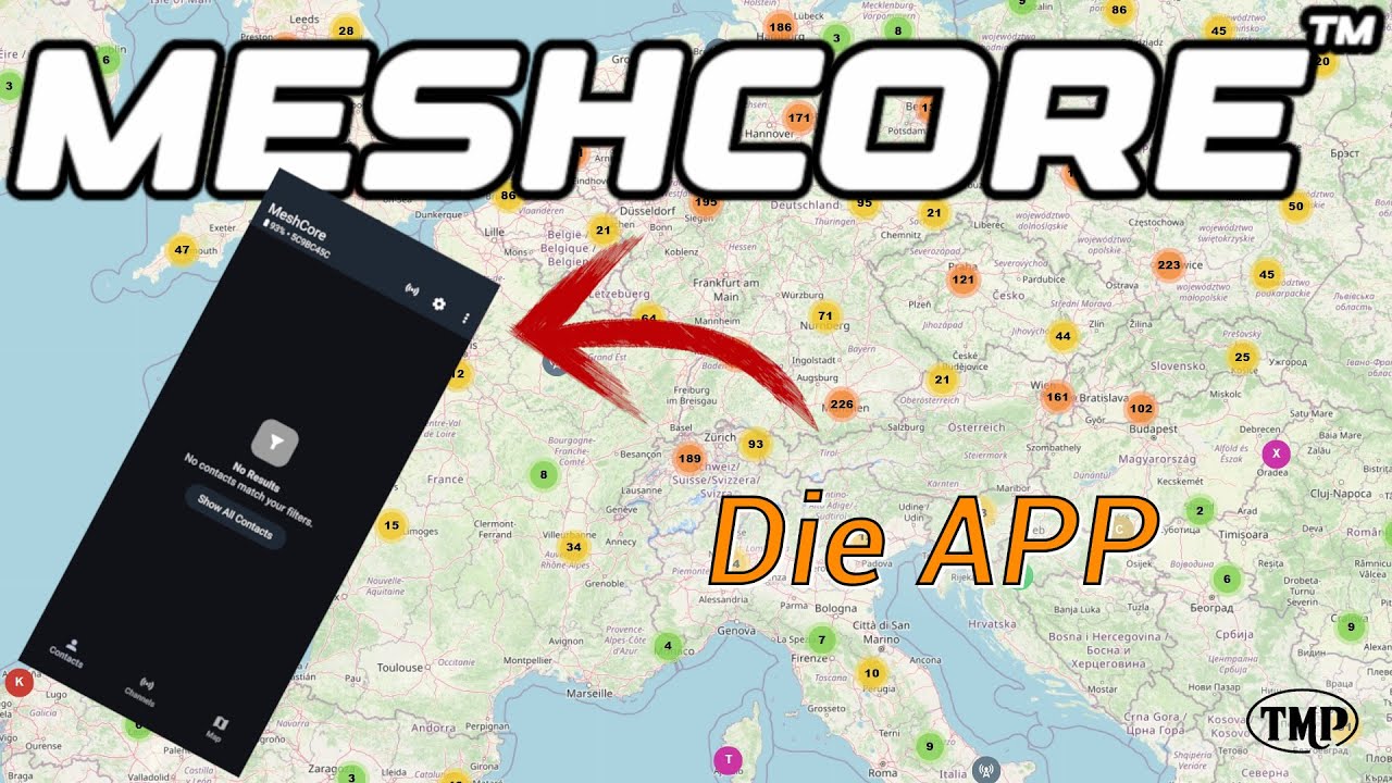 MESHCORE - Die APP - Der Einstieg