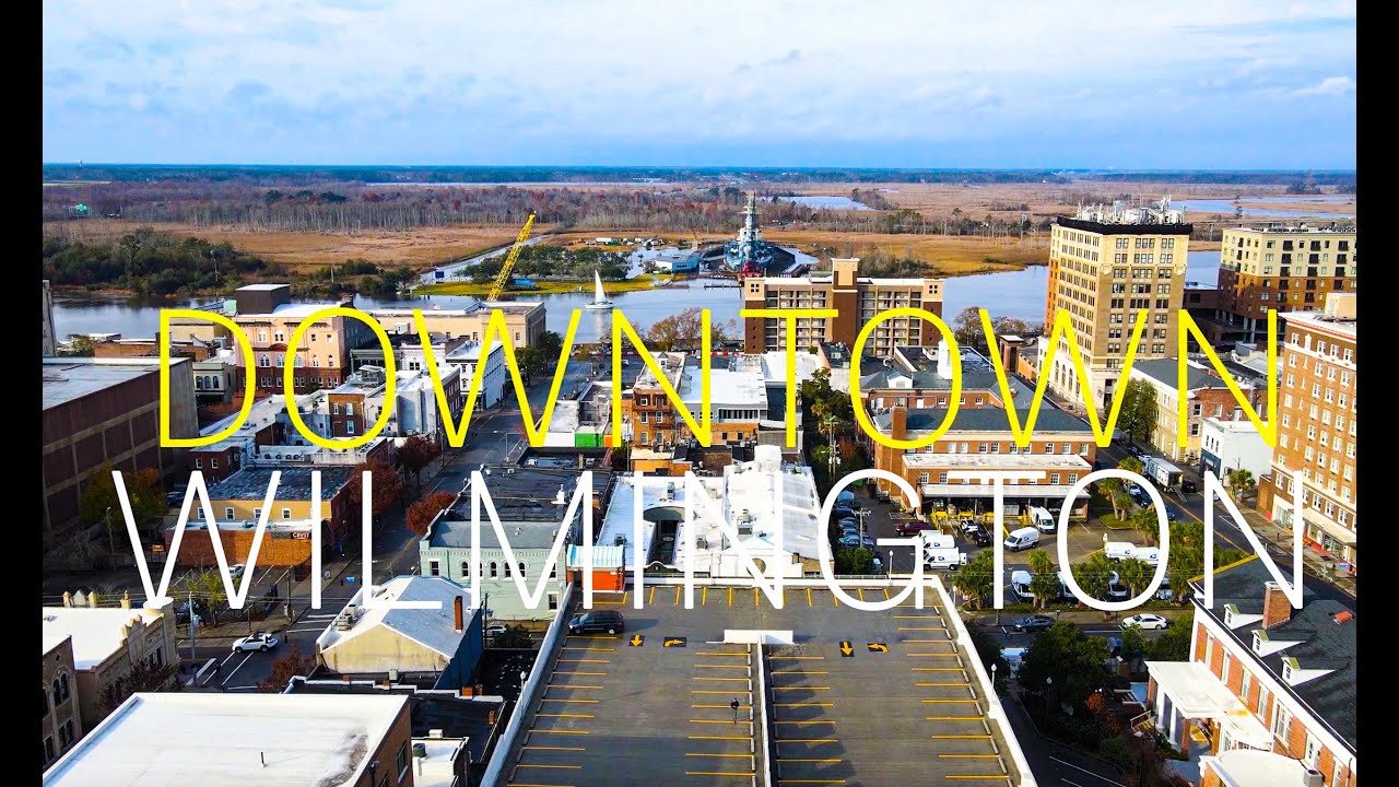 (4K) Downtown Wilmington Pt. 1 | Aerial Experience
