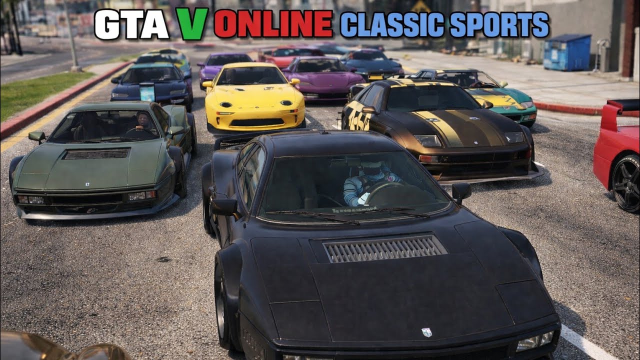 GTA V Online - CLASSICSPORTSCARS #4 / CnB No Highway Long Haul