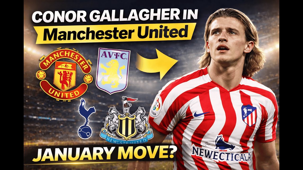 ✅🛑TRANSFER NEWS: Conor Gallagher IN Manchester United? January Transfer Explained