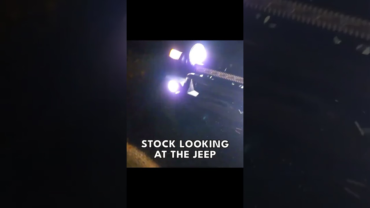 Jeep Headlight Upgrade: Halogen vs Brightest LED &ndash; Night & Brightness Test!