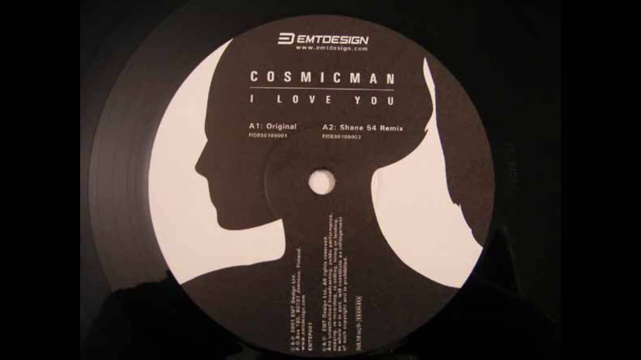 Cosmicman - I Love You (2 Different Versions)