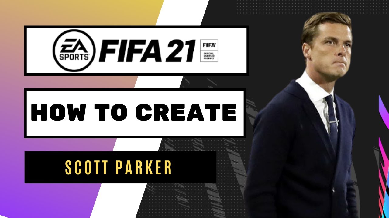 How to Create Scott Parker - FIFA 21 Lookalike for Career Mode