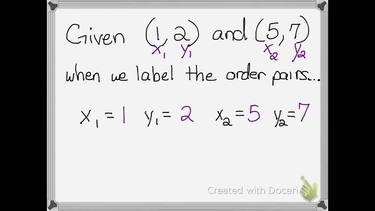 Distance and Midpoint using DESMOS