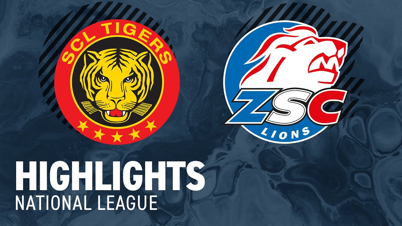 SCL Tigers vs. ZSC Lions 5:3 - Highlights National League