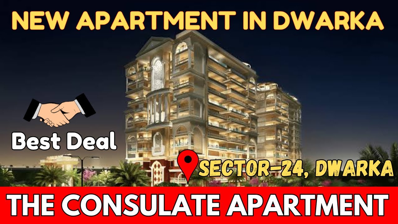 The Consulate Apartments Dwarka Sector 24 | 3&4 BHK Ultra Luxury Apartment | Luxury Living In Dwarka